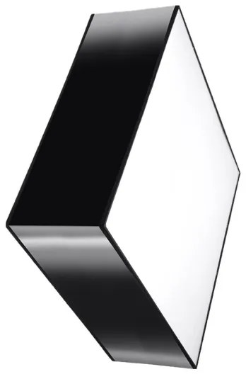 Fali lámpa HORUS 1xE27/60W/230V fekete