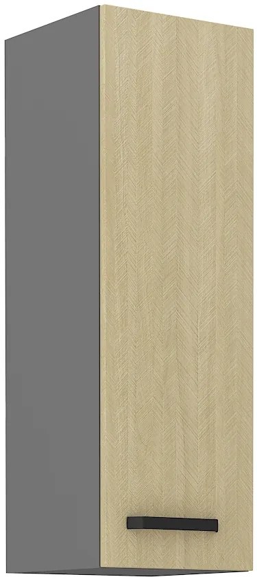 Felső konyheszekrény Scarmi 30 G-90 1F (Antracit). 1049741
