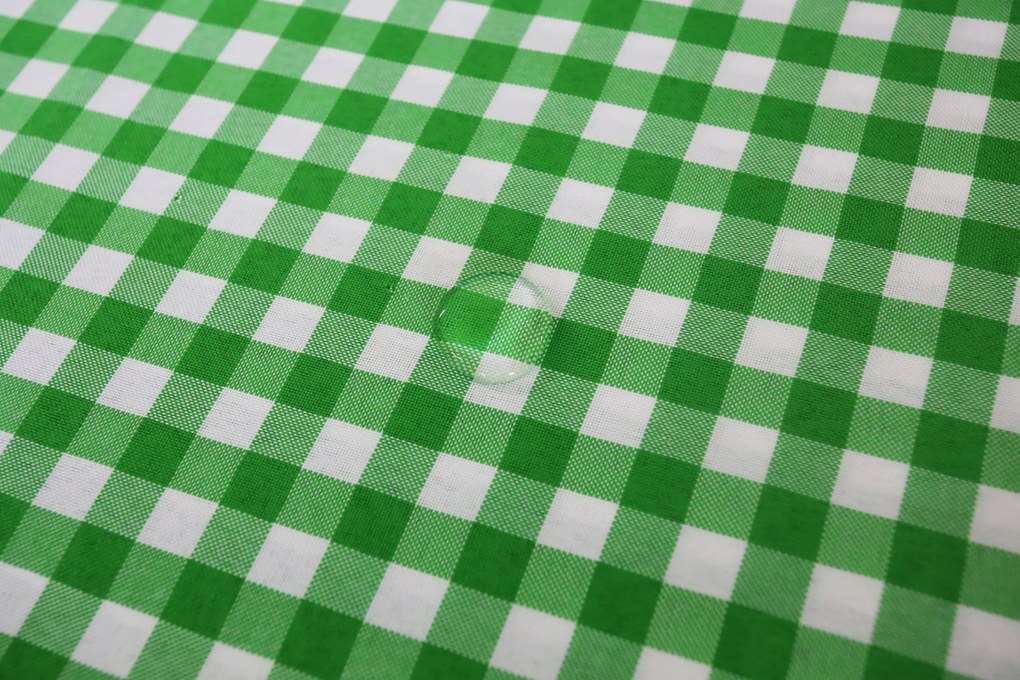 Mg Tk Asztalterítő Foltálló Kockás Zöld 2x2 1,0mb Kupon