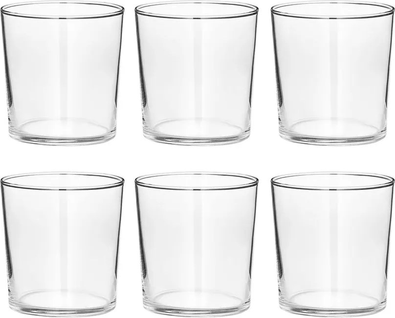 PURIST üvegpohár, 345 ml, 6 db-os készlet