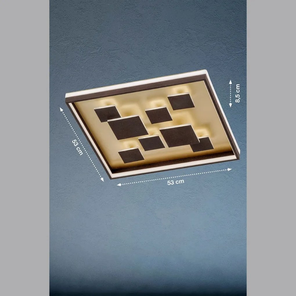 Fischer&Honsel Rico 20119 Süllyesztett mennyezeti lámpa 1x49W/LED 3000K 6600 lm IP20