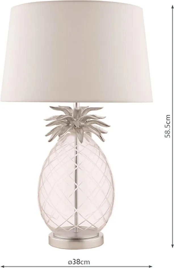 Laura Ashley Ananas 3734611-Q Asztali lámpa 1x60W/E27 IP20