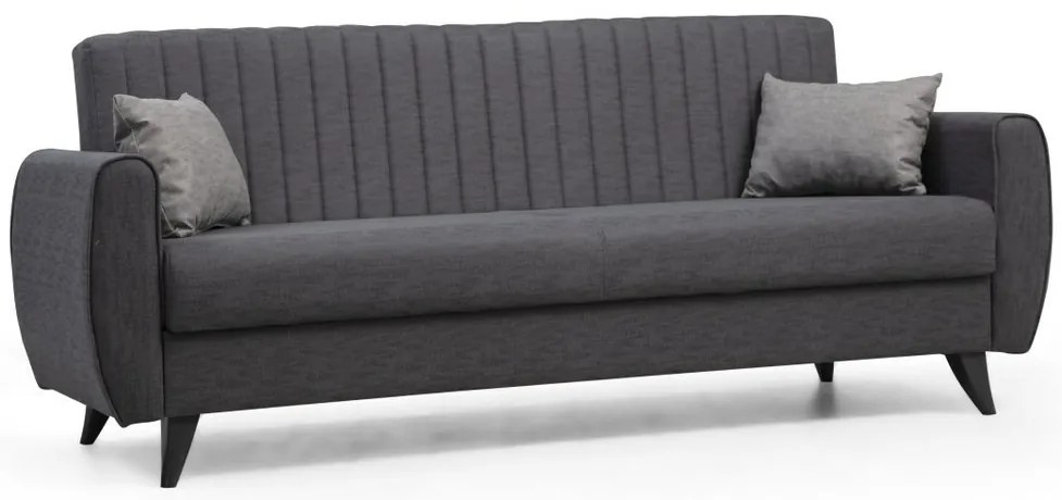 Alkon 3 Dark Grey kinyitható kanapé