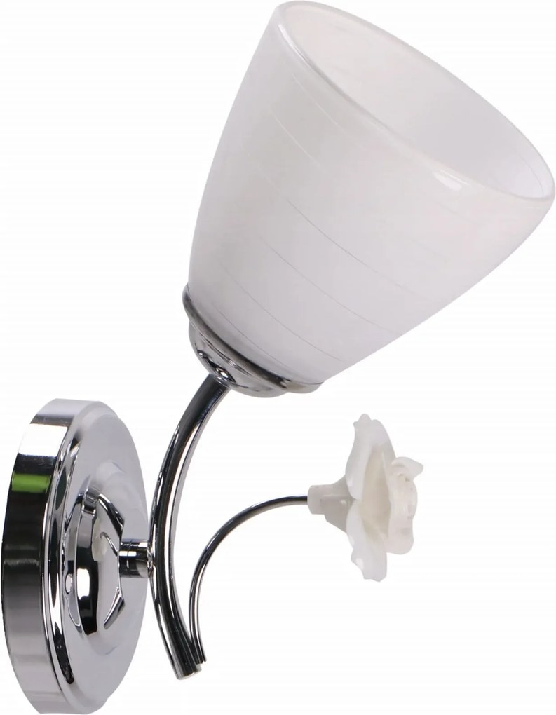 Fali lámpa Candellux Ariam króm