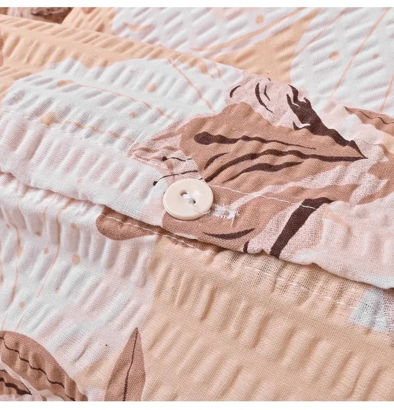 EMI Suzan krepp ágyneműhuzat, A standard egyszemélyes ágy szett tartalma: 1x 140x200 + 1x 70x90