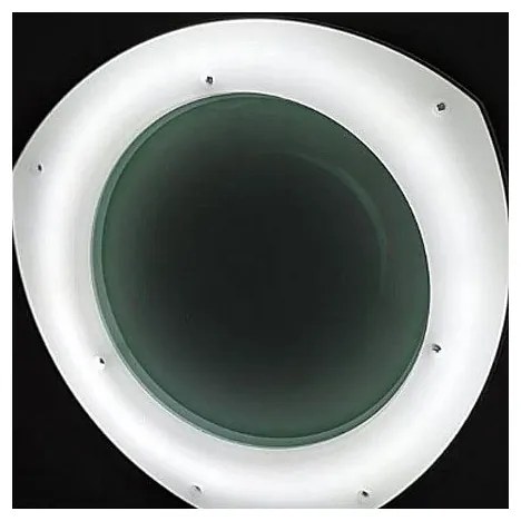 LED Dimmelhető asztali lámpa nagyítóval és klipszel LED/8W/12/230V