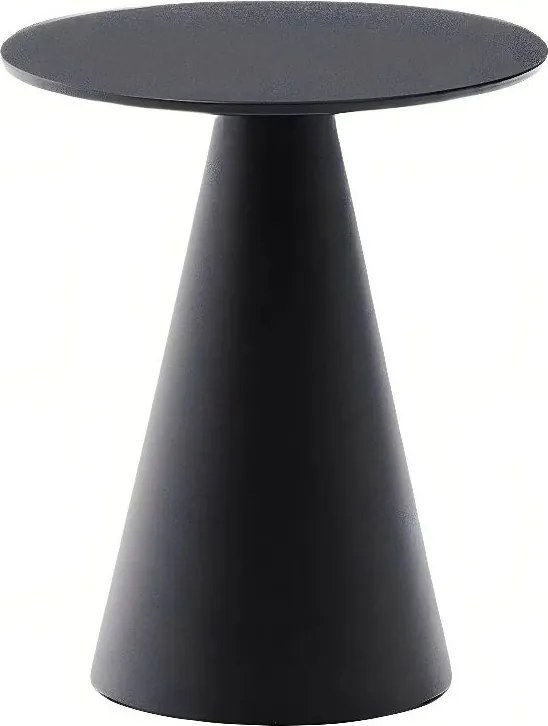 Kerek tárolóasztal üveg asztallappal ø 35 cm Wilshire – Kave Home