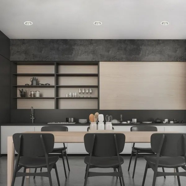 Briloner 7041-036 - KÉSZLET 3x LED Fürdőszobai beépíthető lámpa LED/4,9W/230V fehér