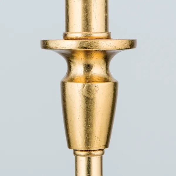 Orion LA 4-1049/1 - Asztali lámpa FONSA 1xE27/60W/230V fehér/arany