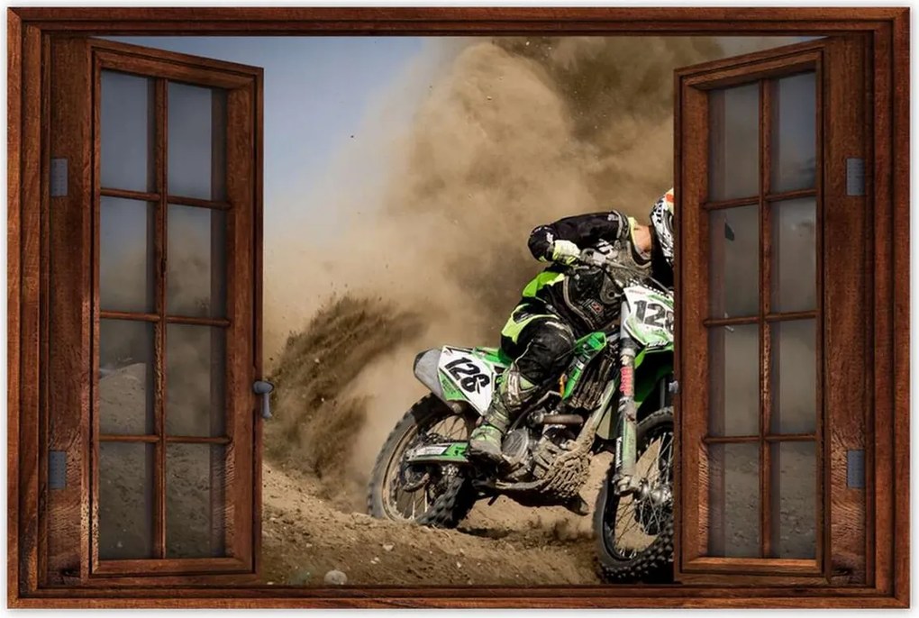 Poszterek 60x40 MotoCross Motorkerékpár Motor