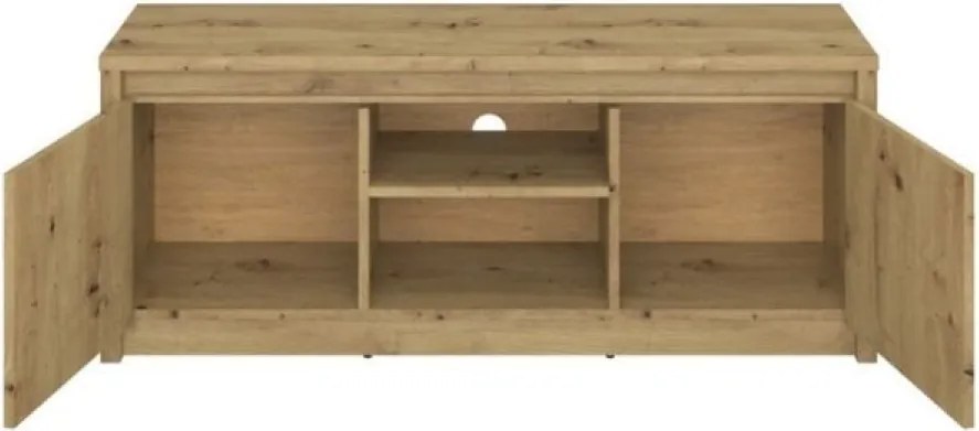 TV asztal 2D/125, artisan tölgy, AIRON