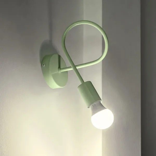 Állítható fali lámpa OXFORD 1xE27/15W/230V zöld