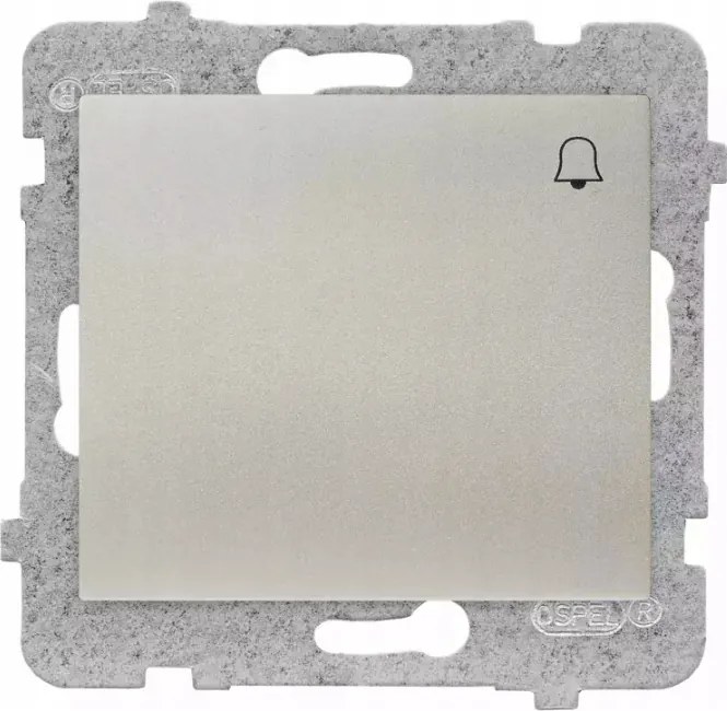 Csengőkapcsoló Polmark Sigma szatén LP-6D/m