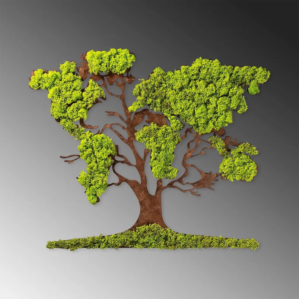 Tree 2 moha faldekoráció