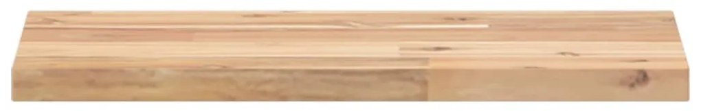 4 db kezeletlen tömör akácfa függőpolc 60 x 20 x 2 cm