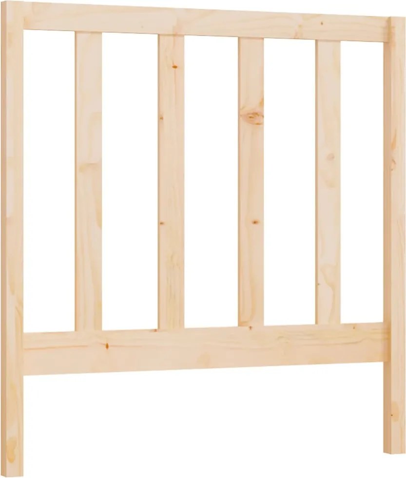 vidaXL tömör fenyőfa ágyfejtámla 96 x 4 x 100 cm