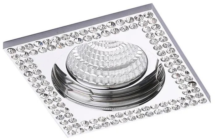 LUXERA 71077 - CRYSTALS 1xGU10/50W/230V mennyezeti lámpa