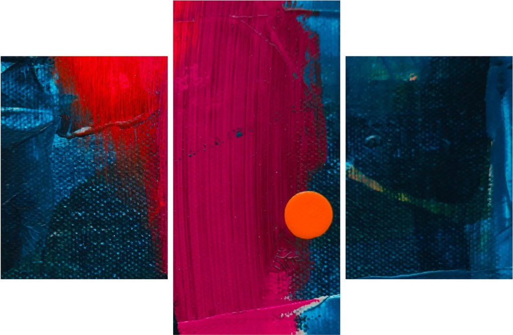 Színek képe (90x60 cm)