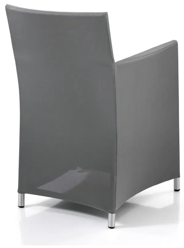 Szürke fém kerti szék Bali - Tomasucci