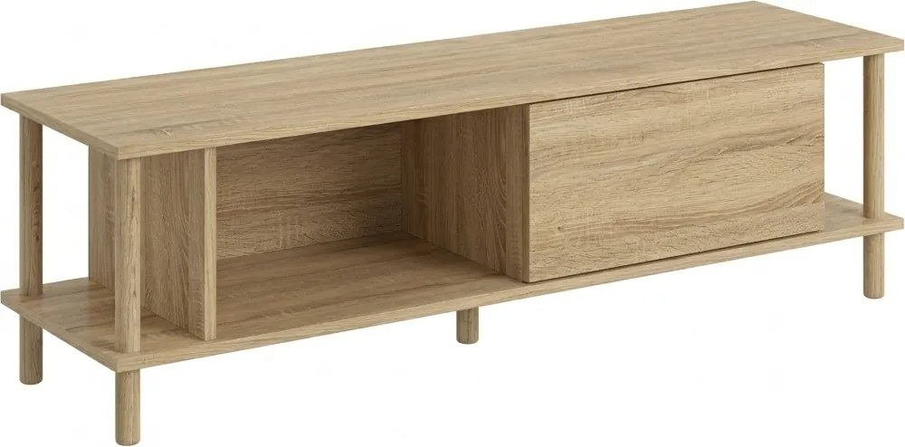 TV szekrény PARIS 150 cm, sonoma tölgy