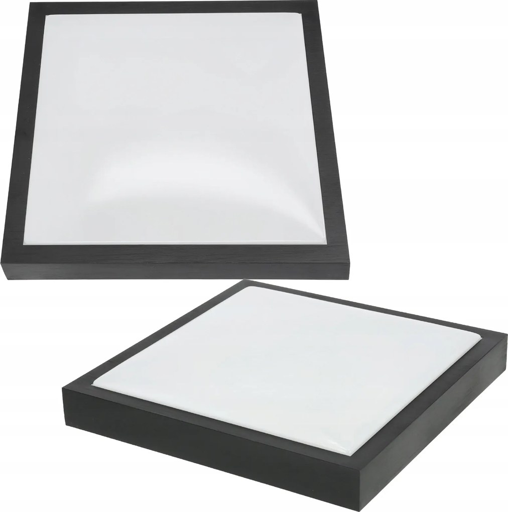 Falra szerelhető Led mennyezeti lámpa E27 fekete Samira Kobi