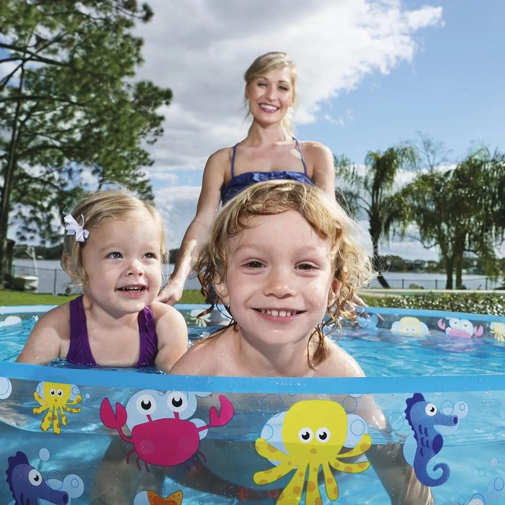 Bestway Víz alatti világ gyerek medence pancsoló 122 x 25 cm