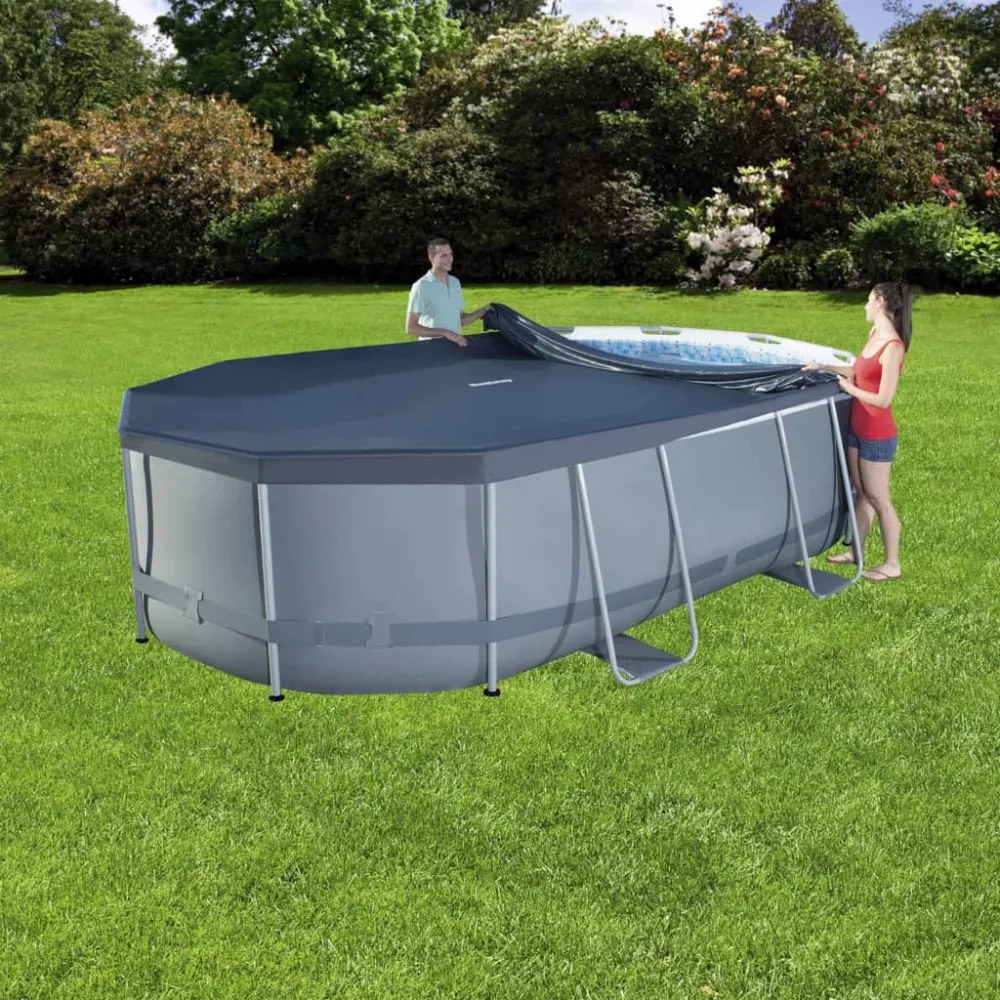 Bestway Flowclear medencetakaró 418 x 230 cm