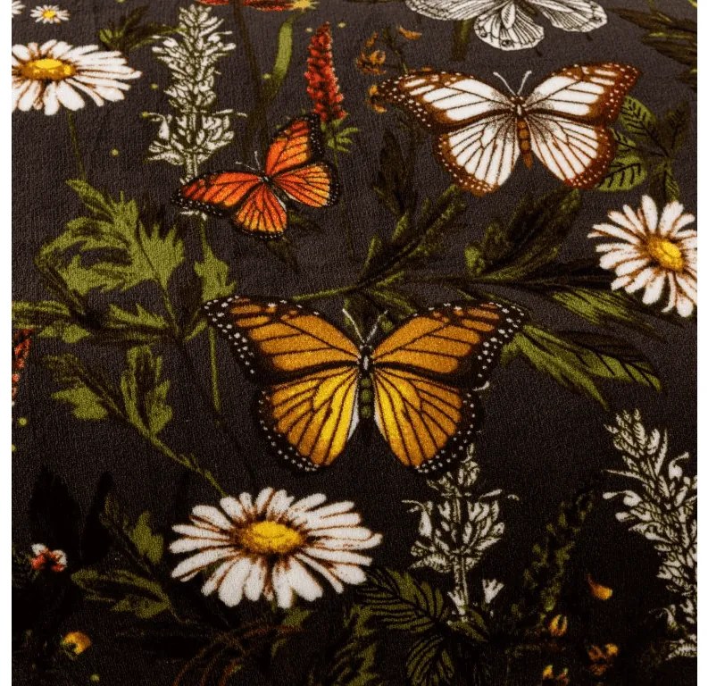Mikroplüss ágynemű MEADOW BUTTERFLY színes Ágyneműhuzat mérete: 2 db 70 x 90 cm | 200 x 220 cm