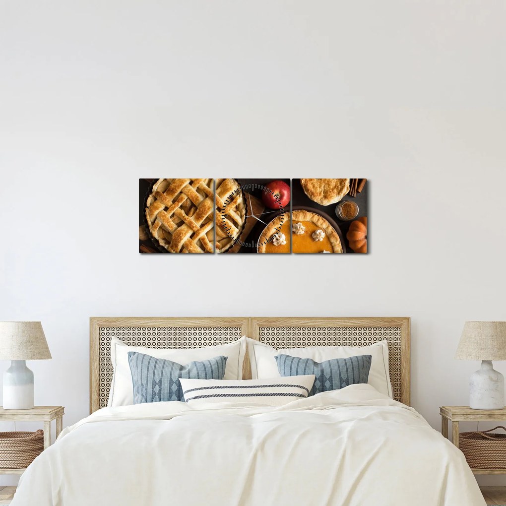 Kép - Tökös pite (órával) (90x30 cm)