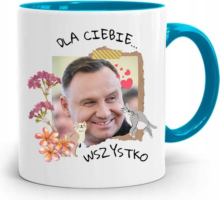Kék Bögre Elnök András Duda Az Ön Számára