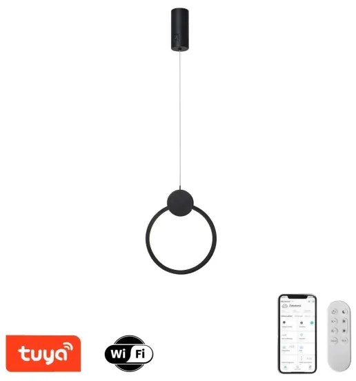 Immax NEO 07233L - LED Dimmelhető csillár zsinóron LITE OVALE LED/18W/230V Tuya + távirányító