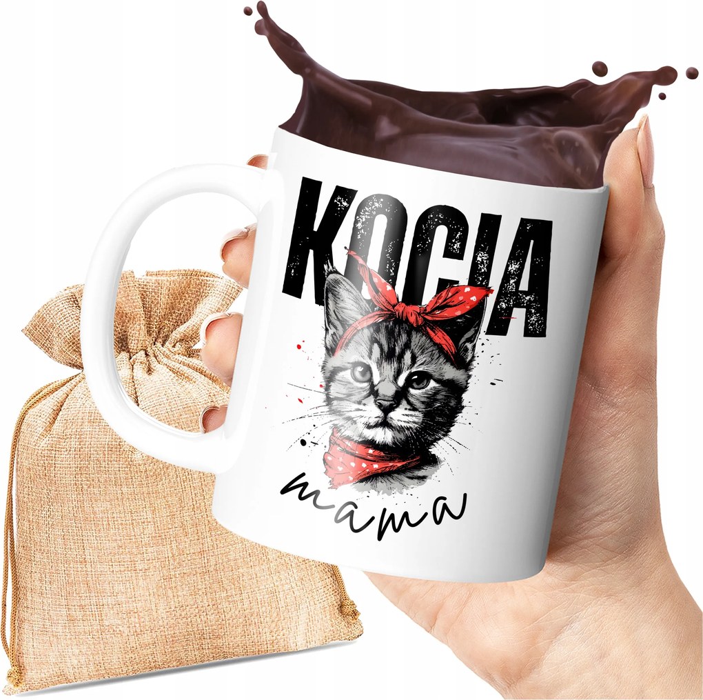 Bögre Anyák Napjára Ajándék Cica Bögre Anya Mintával