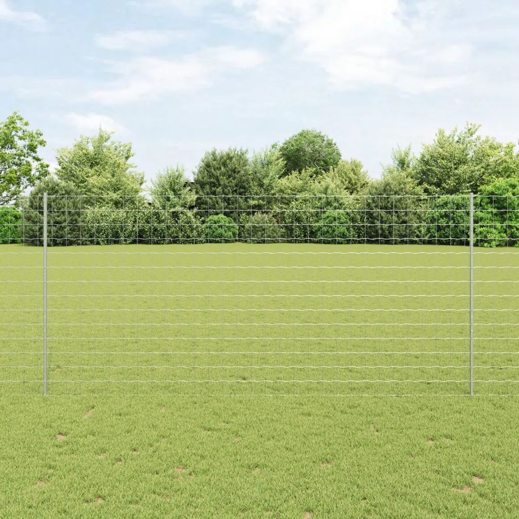 Euro kerítés szett 2 darab Horganyzott acél 10 x 1,4 m