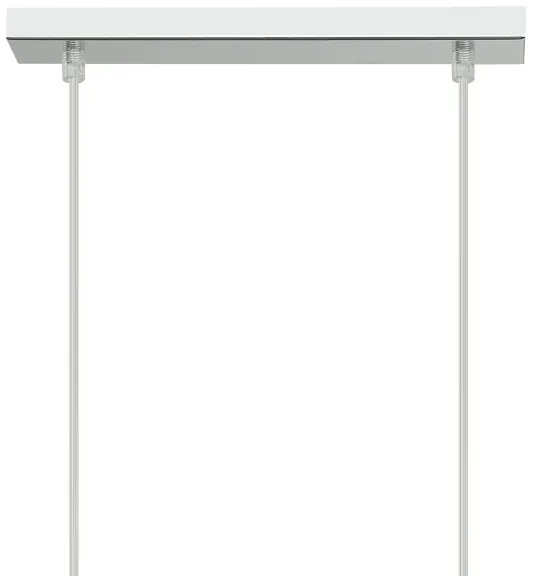 Csillár zsinóron ARMIN 2xGU10/10W/230V fényezett króm