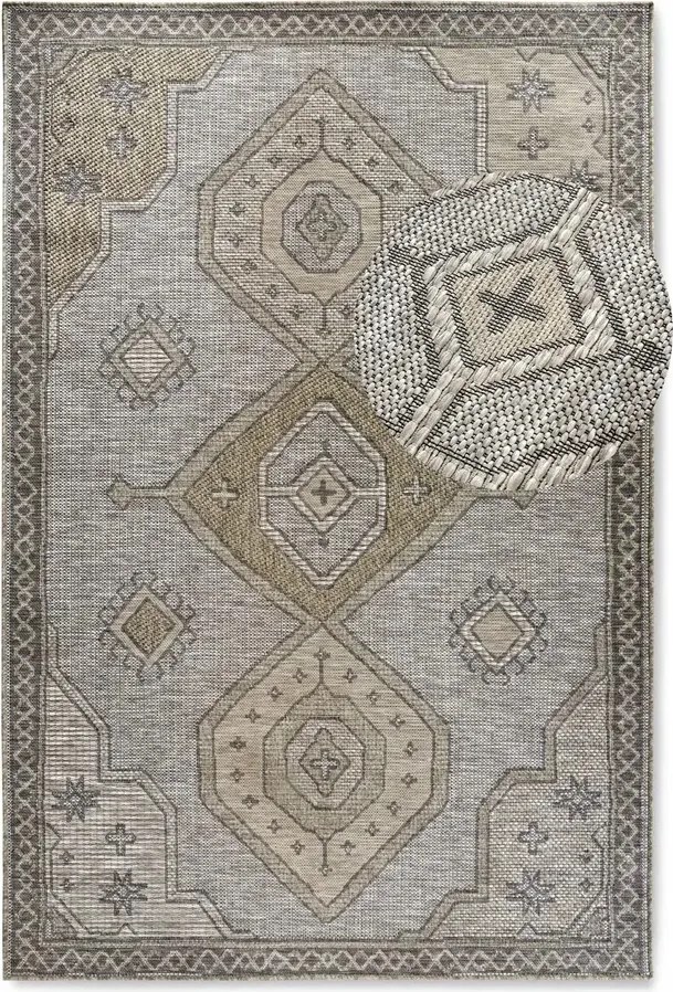 Kültéri szőnyeg teraszra 190x290cm,szizál típusú lapos szövésű zsinóros