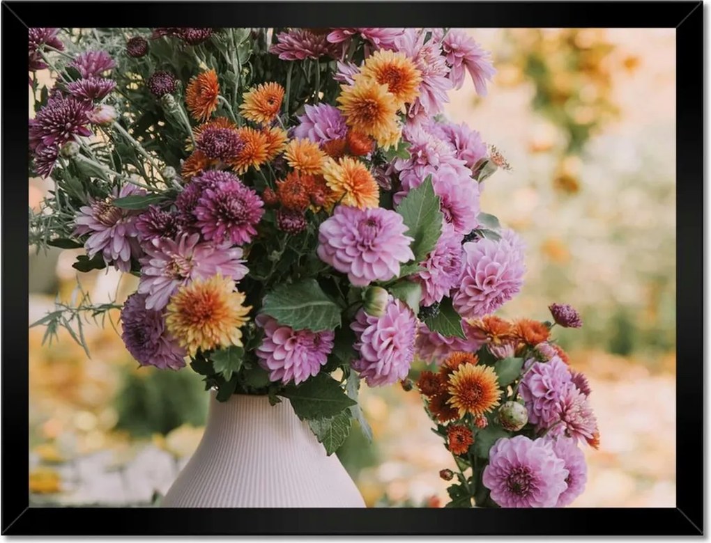 Poszterek keretben 40x30 Virágkompozíció