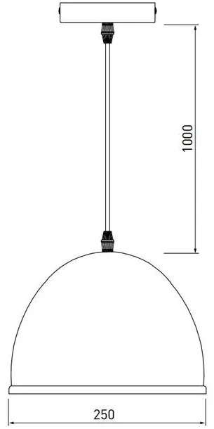 Lámpa Mennyezeti lámpatest KATILU,2041, AC220-240V,50/60Hz,1*E27,IP20,átmérő 25cm,egyes,szürke
