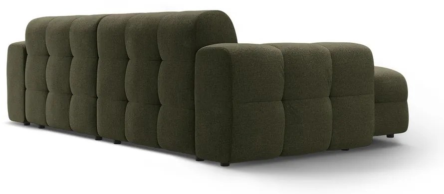 Zöld sarokkanapé (bal oldali-heverő résszel) Kendal – Micadoni