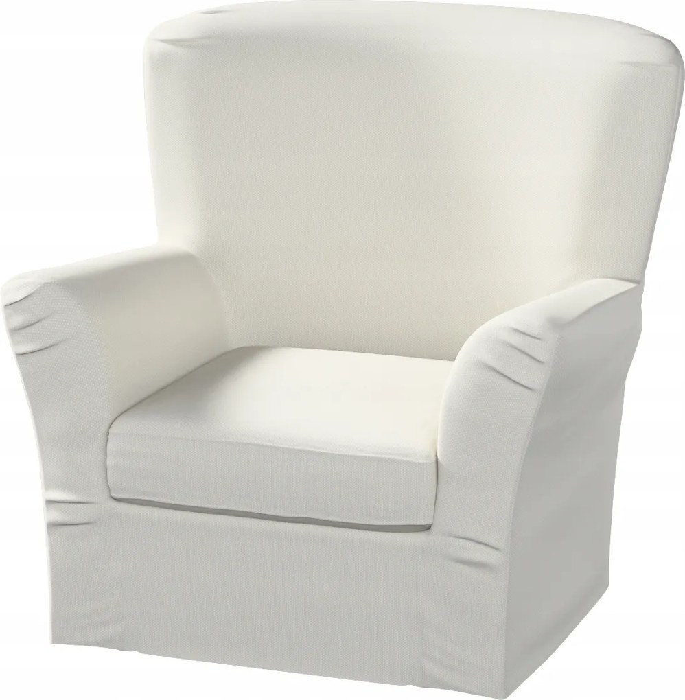 Dekoria Tomelilla magas fotelhuzat Ikea könyvjelzőkkel, szürke