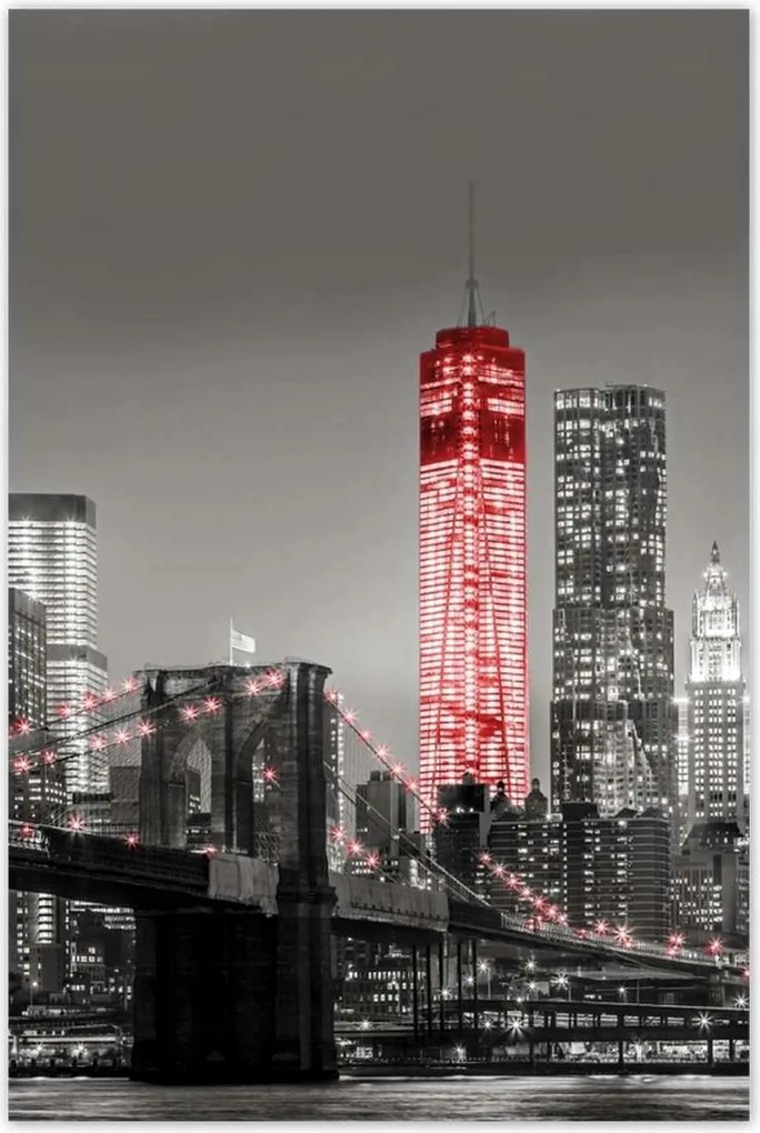 Poszterek 80x120 New York Manhattan híd