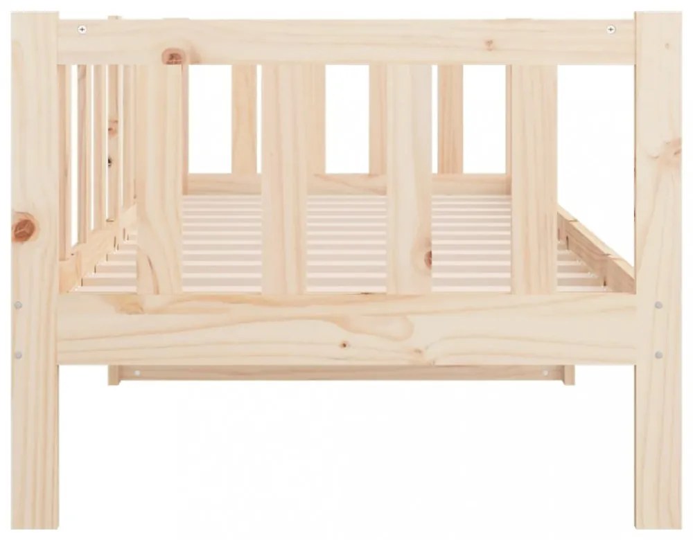 tömör fenyőfa kanapéágy matrac nélkül 80 x 200 cm