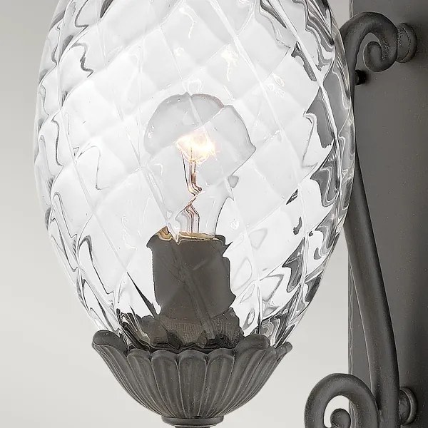 Hinkley HK-PLANTATION-M-MB - Fali lámpa PLANTATION 1xE27/40W/230V fekete