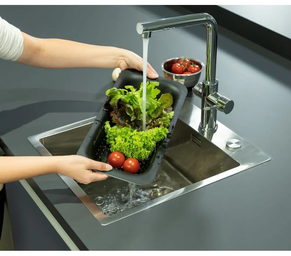 Műanyag szűrő Black Outdoor Kitchen Sivo – Wenko
