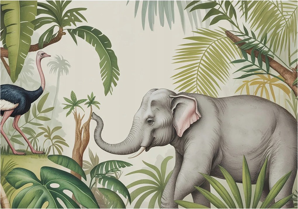 Flizelin fotótapéta Flizelin Design Egzotikus jelenet 208x146