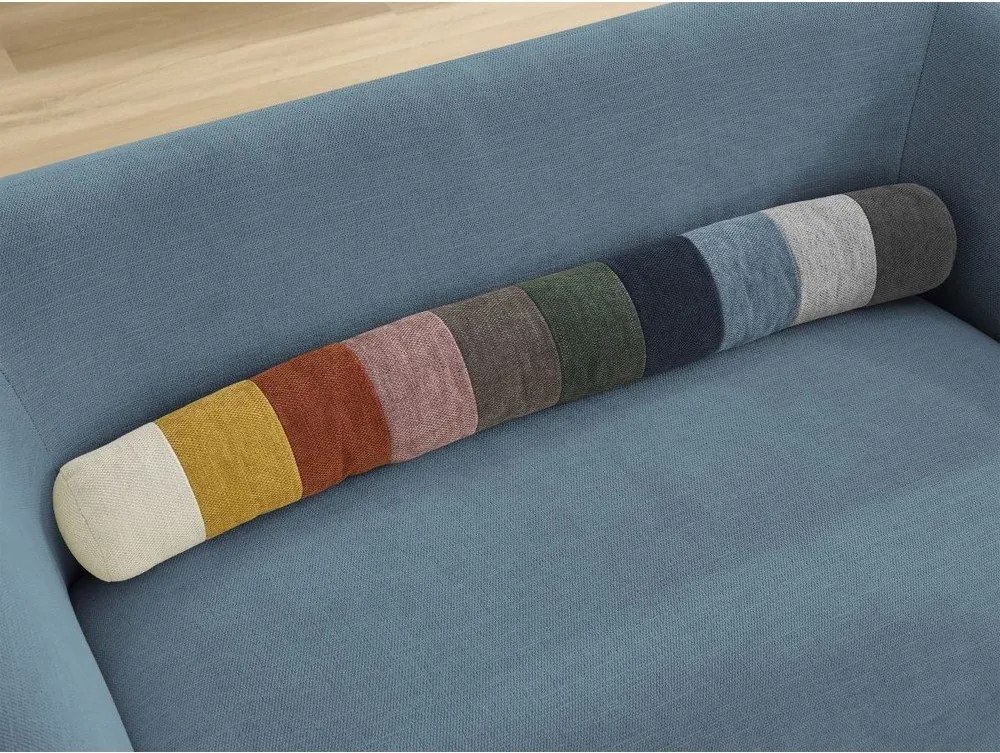 Kék zsenília kanapé 160 cm Celine – Bobochic Paris