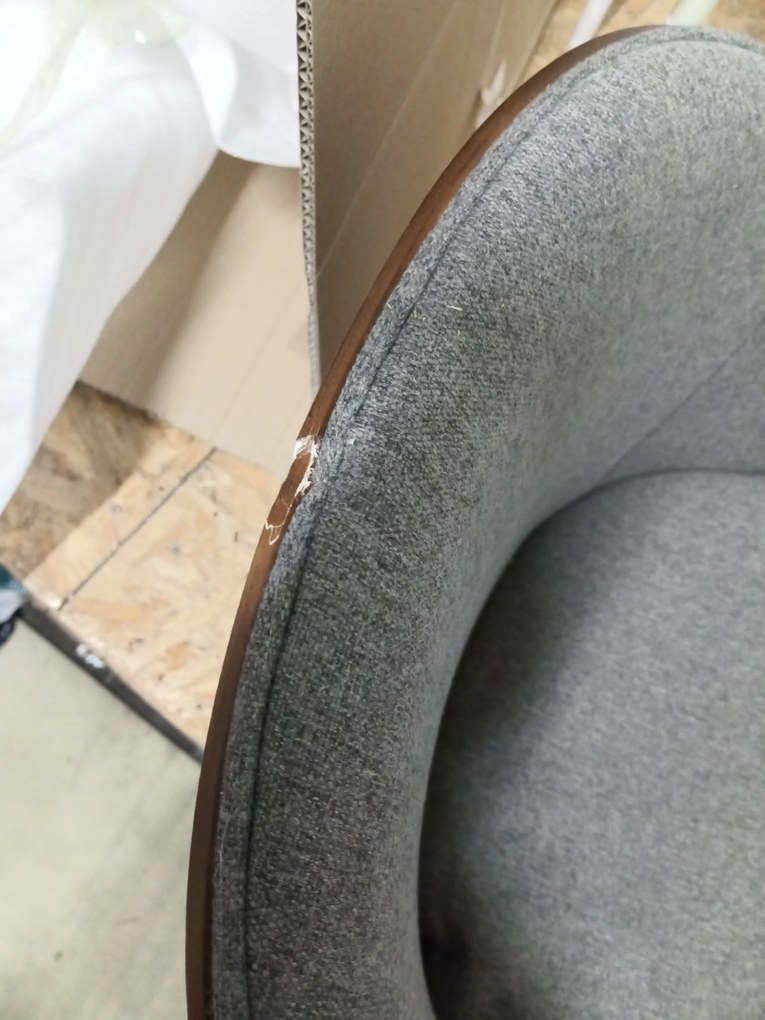 AKCIÓ Szürke NORME szék lakkozott acélból II. osztály