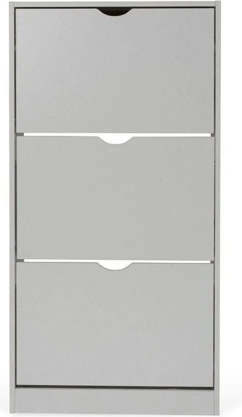 Szürke billenő ajtós cipőtartó 60x118x24 cm Stelo – Bonami Essentials
