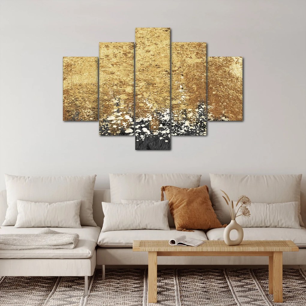 Kép - Arany szerkezet N⁰3 (150x105 cm)
