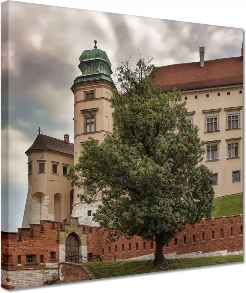 Vászonkép 30x30 Krakkó Wawel Műemlékek