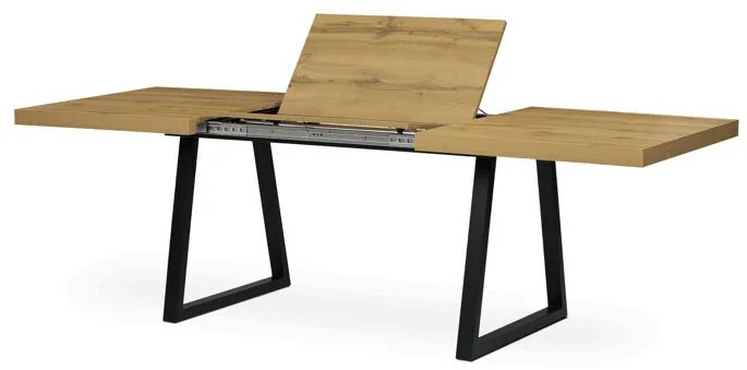 Bővíthető Étkezőasztal 160–240×90 cm, Laminált Tölgy. HT-R5624 OAK